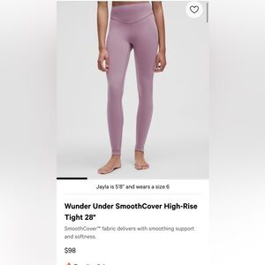 Lululemon align leggings new with tags size 2